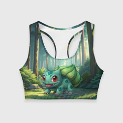 Женский спортивный топ Bulbasaur pokemon