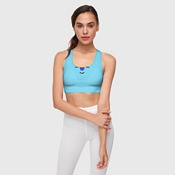 Топик спортивный женский BT21-Koya, цвет: 3D-принт — фото 2