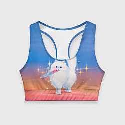 Женский спортивный топ Я на грани