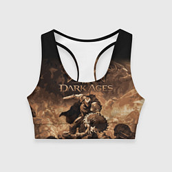 Топик спортивный женский Doom the dark ages, цвет: 3D-принт