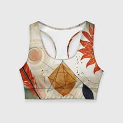 Женский спортивный топ Boho style