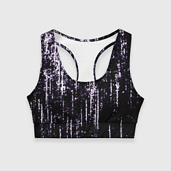 Топик спортивный женский Shade purple, цвет: 3D-принт