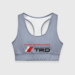 Топик спортивный женский TRD, цвет: 3D-принт