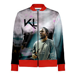 Олимпийка женская KL: Kendrick Lamar, цвет: 3D-красный