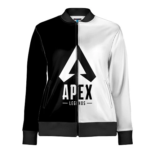 Женская олимпийка Apex Legends: Black & White / 3D-Черный – фото 1