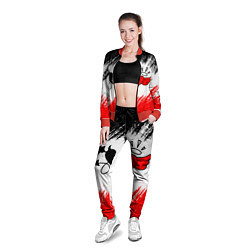 Олимпийка женская ТИКТОКЕР - PAYTON MOORMEIE, цвет: 3D-красный — фото 2