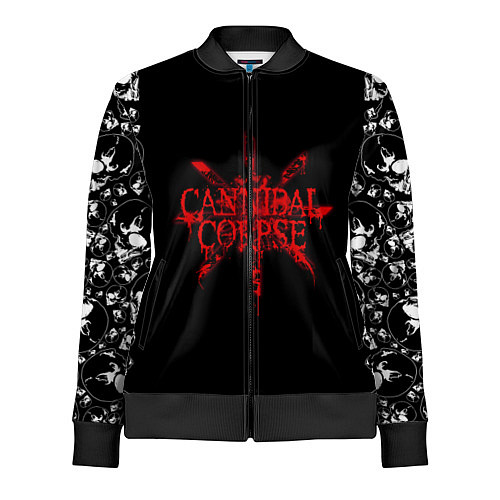 Женская олимпийка Cannibal Corpse / 3D-Черный – фото 1