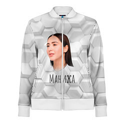 Олимпийка женская Манижа 3D фон, цвет: 3D-белый