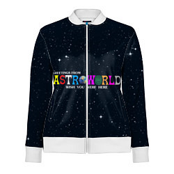 Олимпийка женская Astroworld, цвет: 3D-белый