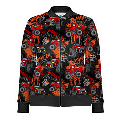 Женская олимпийка MONSTER TRUCK RED