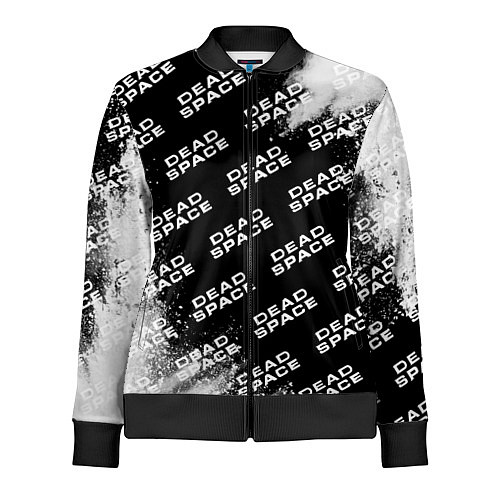 Женская олимпийка Dead Space - Exposion Pattern / 3D-Черный – фото 1