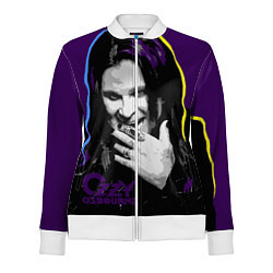 Олимпийка женская Ozzy Osbourne, Оззи Осборн, цвет: 3D-белый