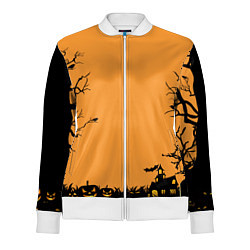Олимпийка женская Orange Halloween TRD, цвет: 3D-белый
