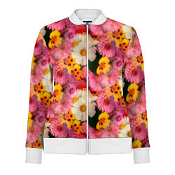 Женская олимпийка Дачные садовые цветы