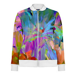 Олимпийка женская Abstract color pattern Summer 2022, цвет: 3D-белый