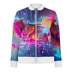 Женская олимпийка Neon splashes