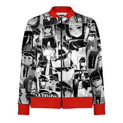 Олимпийка женская Komi san pattern, цвет: 3D-красный