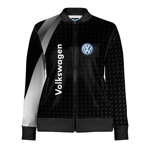 Женская олимпийка Volkswagen карбон / 3D-Черный – фото 1