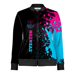 Олимпийка женская Everton - neon gradient: по-вертикали, цвет: 3D-черный