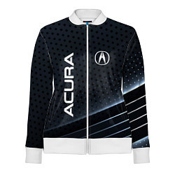 Олимпийка женская Acura карбон, цвет: 3D-белый