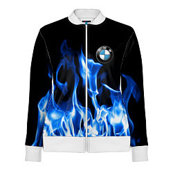 Олимпийка женская BMW fire, цвет: 3D-белый