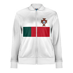 Олимпийка женская Форма Португалии ЧМ 2022 выезд, цвет: 3D-белый