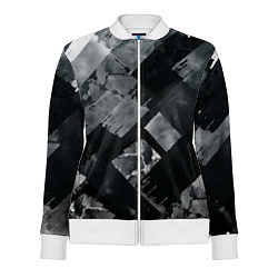 Женская олимпийка Серые полосы