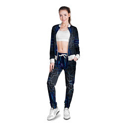 Олимпийка женская Космосхема, цвет: 3D-белый — фото 2