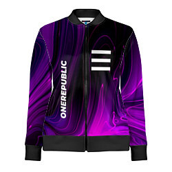 Женская олимпийка OneRepublic violet plasma