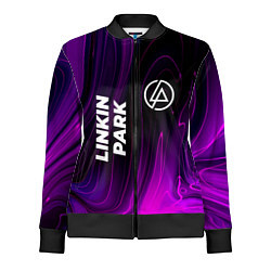 Олимпийка женская Linkin Park violet plasma, цвет: 3D-черный
