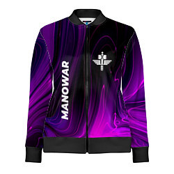 Женская олимпийка Manowar violet plasma