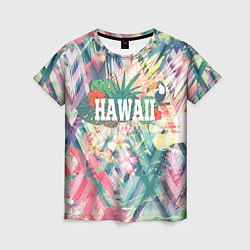 Футболка женская Hawaii Summer, цвет: 3D-принт