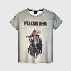 Футболка женская Walking Dead, цвет: 3D-принт