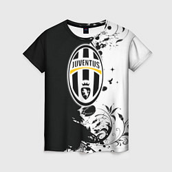 Футболка женская Juventus4, цвет: 3D-принт