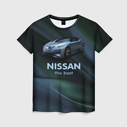 Футболка женская Nissan the best, цвет: 3D-принт