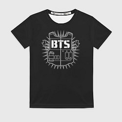 Футболка женская BTS: Suga, цвет: 3D-принт