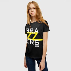Футболка женская Brazzers Bros, цвет: 3D-принт — фото 2
