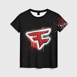 Футболка женская FaZe Clan: Black collection, цвет: 3D-принт