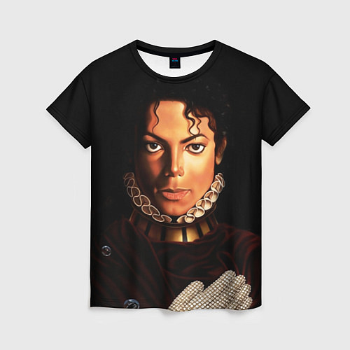 Женская футболка Король Майкл Джексон