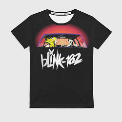 Футболка женская Blink-182, цвет: 3D-принт