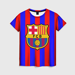 Футболка женская Barca FCB Club, цвет: 3D-принт