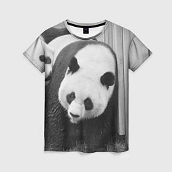 Женская футболка Большая панда