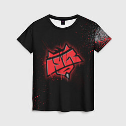 Женская футболка HellRaisers: Black collection