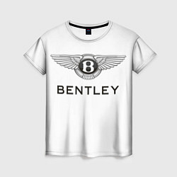 Футболка женская Bentley, цвет: 3D-принт