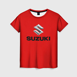 Футболка женская Suzuki, цвет: 3D-принт