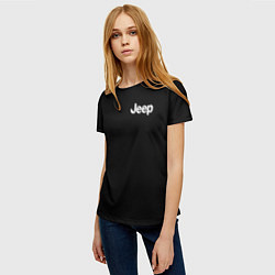 Футболка женская Jeep, цвет: 3D-принт — фото 2