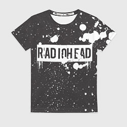Футболка женская Radiohead Paint, цвет: 3D-принт