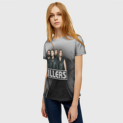 Футболка женская The Killers цвета 3D-принт — фото 2