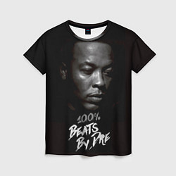 Женская футболка Dr. Dre: 100% Beats