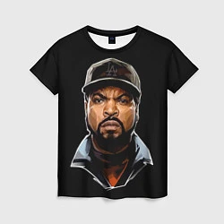 Футболка женская Ice Cube, цвет: 3D-принт